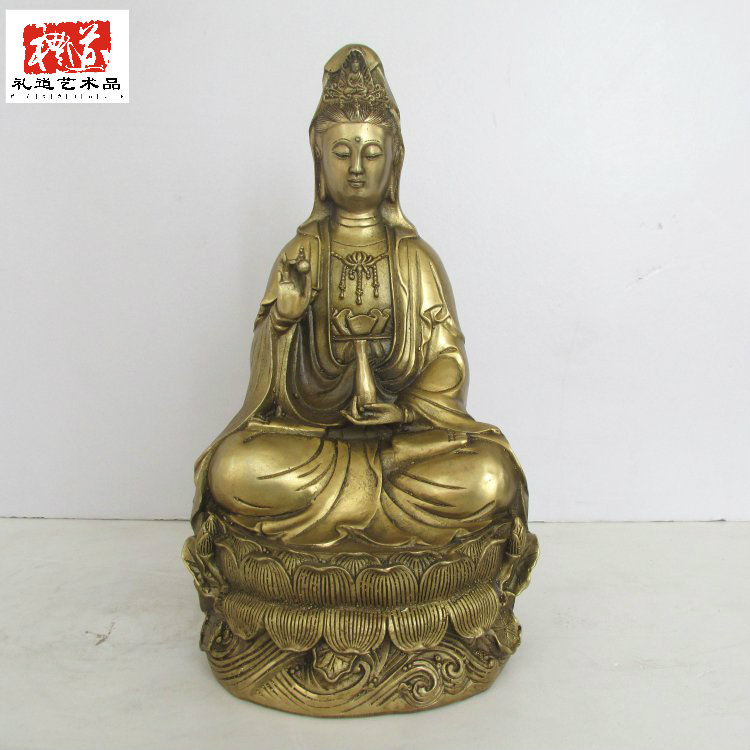 鄭州純銅工藝品佛像觀音菩薩風(fēng)水用品